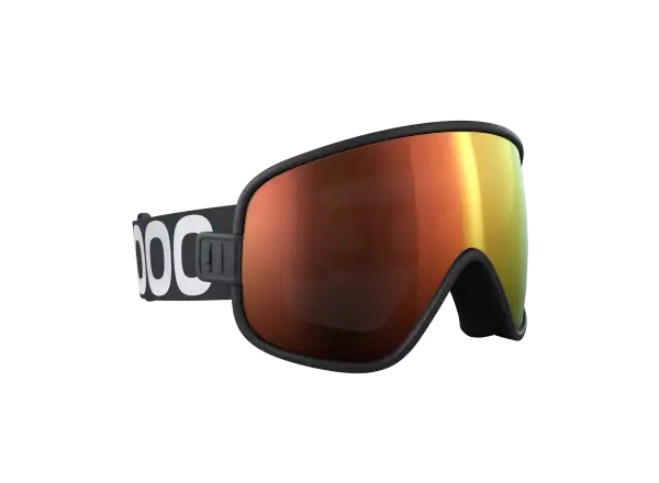 POC Vitrea lyžiarske okuliare Uranium Black/Partly Sunny Orange