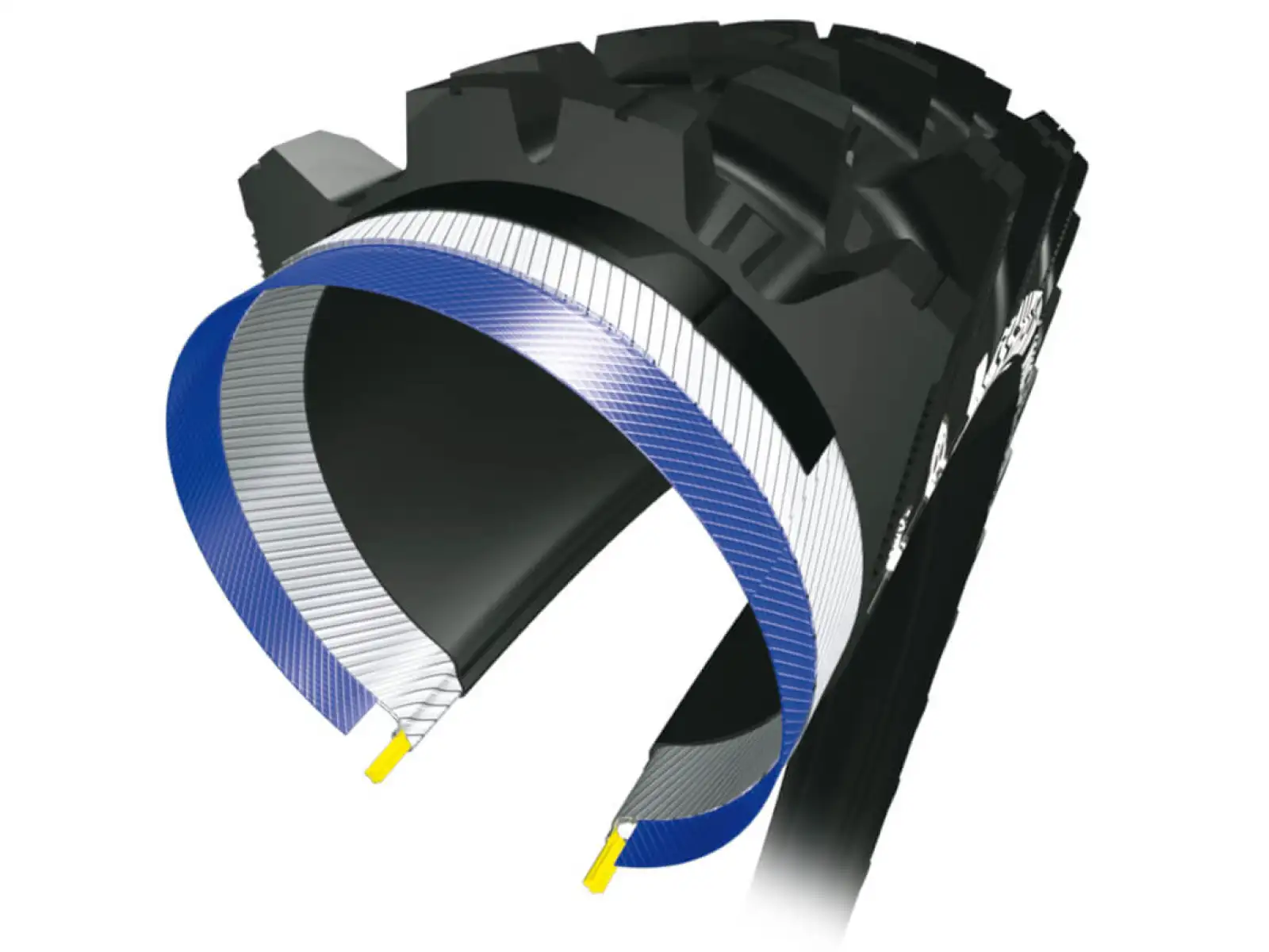 Michelin E-Wild zadný E-GUM-X TS TLR 27,5x2,60" MTB plášť Kevlar