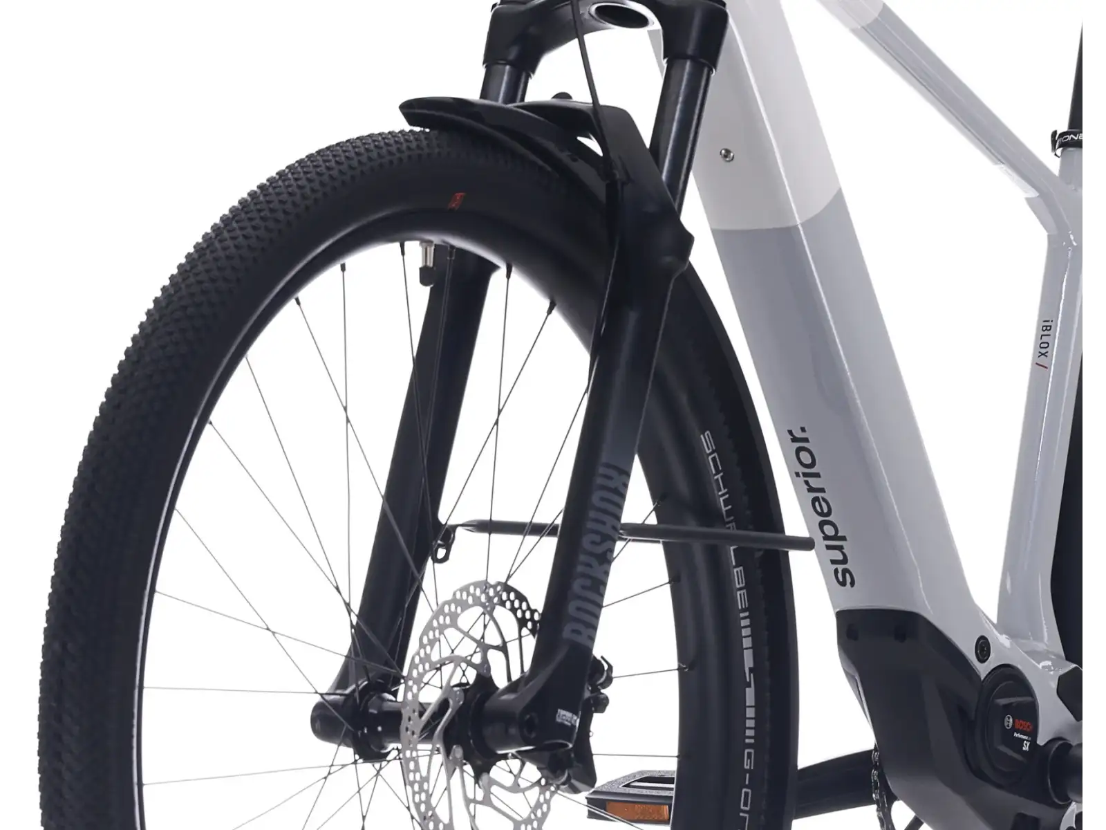 Superior iBlox 6.5 mestský elektrobicykel Gloss Grey