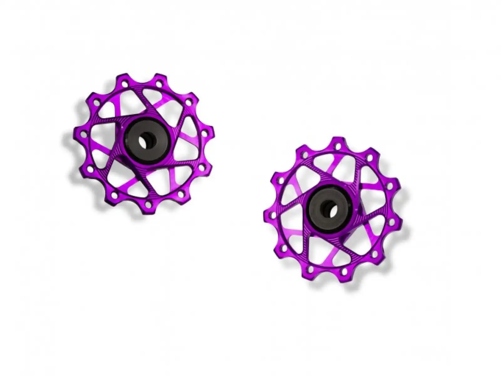 Kladky prehadzovačky Garbaruk pre Shimano 11 spd. 11+11T Violet