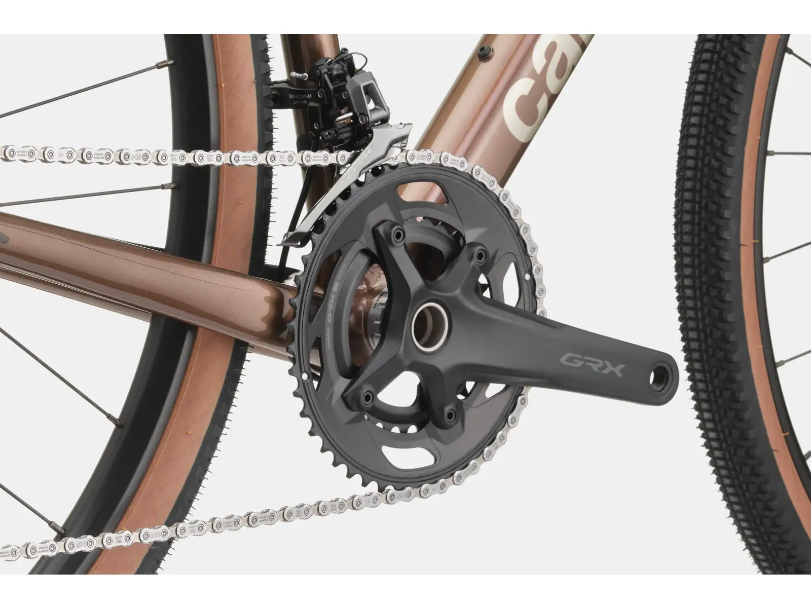 Cannondale Topstone CAAD 1 GRX 2X gravel bicykel Platinum Bronze