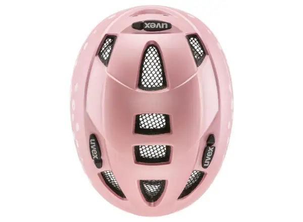 Prilba Uvex Kid 2 CC Pink Polka Dots