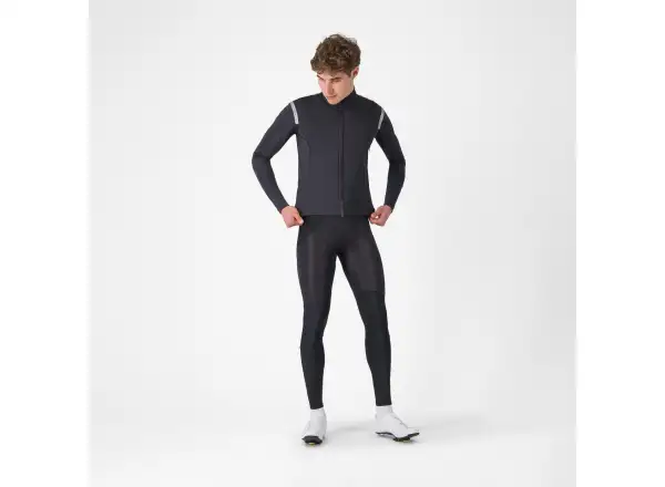 Castelli Perfetto RoS 3 Jacket pánska bunda Light Black/Silver Reflex