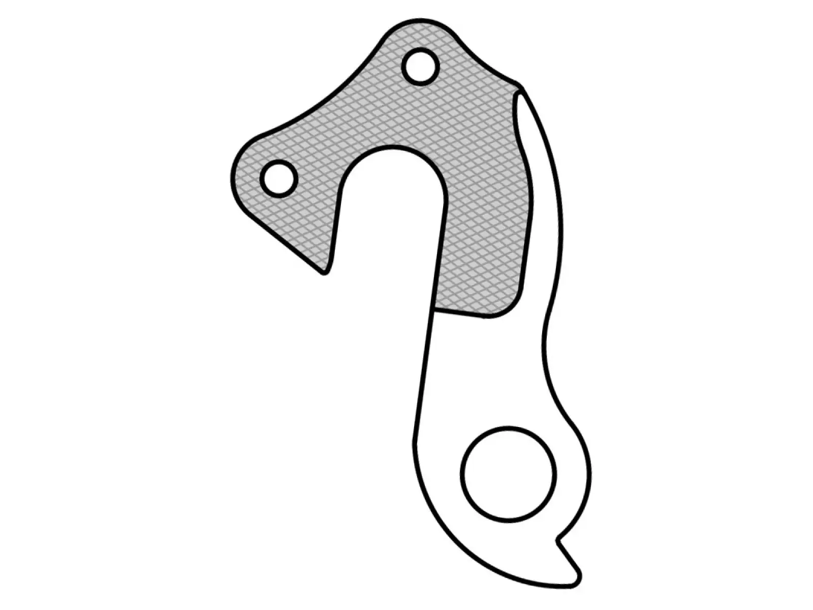 Marwi GH-254 pätka rámu.
