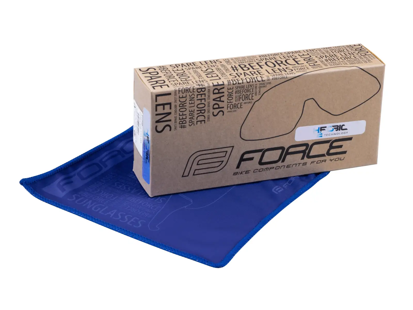 Force Apex náhradné sklo prilby zrkadlové strieborné