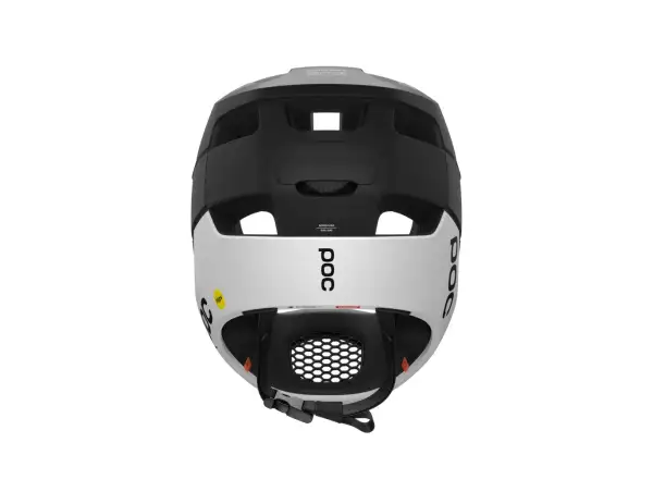 POC Otocon Race Mips prilba Uranium Black Matt/Hydrogen White