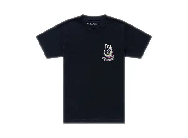 Troy Lee Designs Deuces detské tričko s krátkym rukávom Black