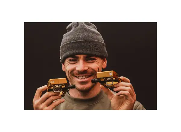 Crankbrothers Mallet DH Loic Bruni Signature Bronze Edition nášľapné pedále
