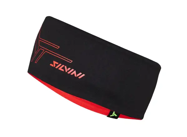 Silvini Trebbia unisex čelenka Red/Black