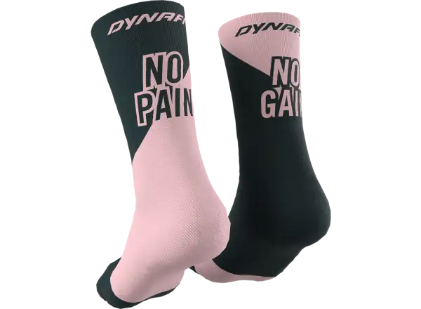 Dynafit No pain No gain športové ponožky Pale rose/Blueberry