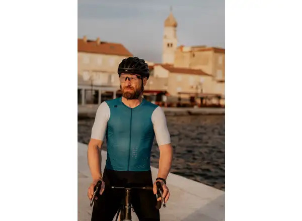 Force Limit pánsky dres krátky rukáv modrá