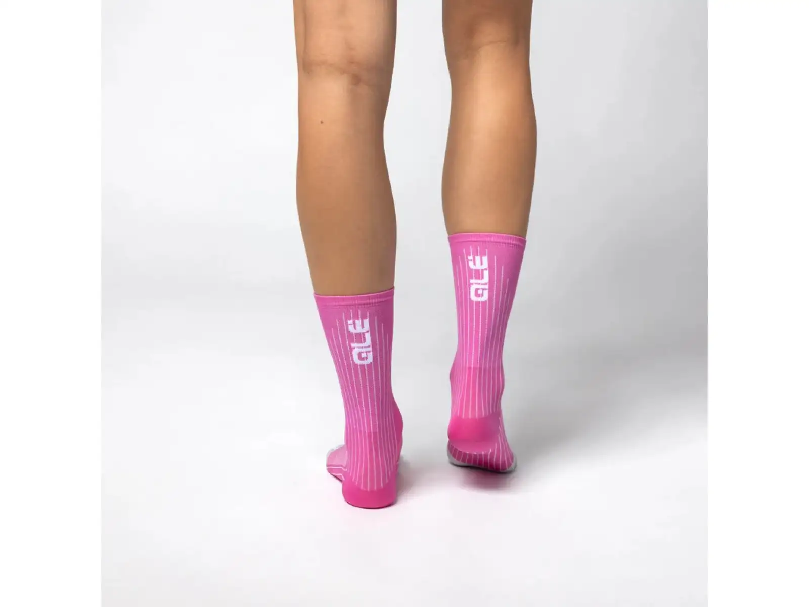Alé Color Block T-Care Plus dámske ponožky Fucsia