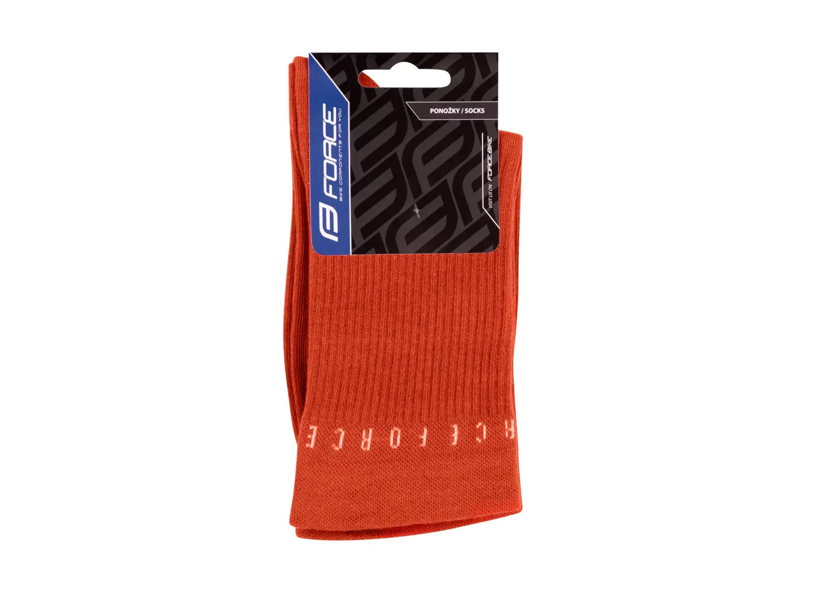 Force Snap ponožky oranžová