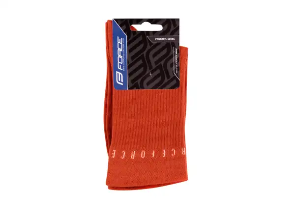 Force Snap ponožky oranžová