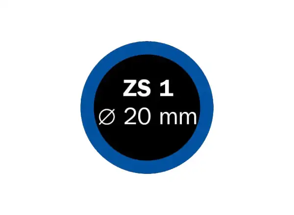 Ferdus záplata na dušu priemer 20 mm
