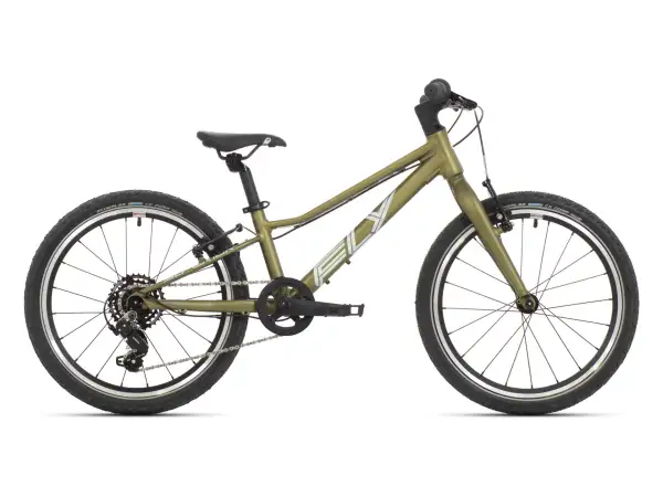 Superior F.L.Y. 20 VB Matte Olive Metallic/Hologram Chrome Detský horský bicykel