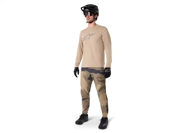 Alpinestars A-Dura Astar pánsky dres dlhý rukáv Light Brown
