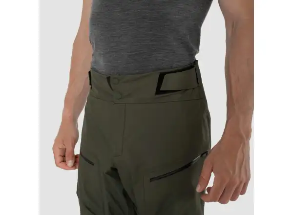 Salewa Sella 3L Powertex pánske nohavice Dark Olive
