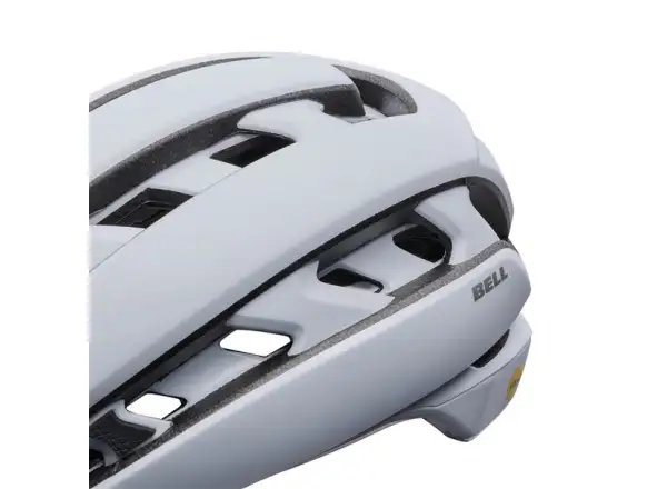 Bel XR Spherical prilba Mat/Glos White/Black