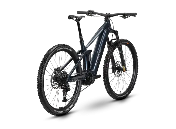 Raymon Korak Comp steelblue/taupe celoodpružený elektrobicykel