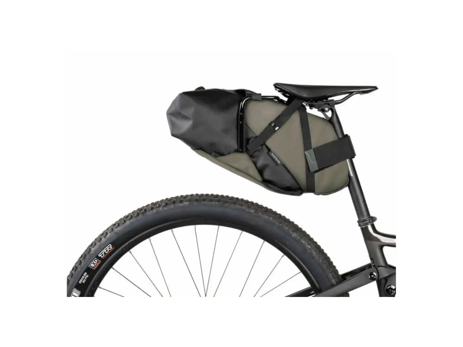 Sedlová brašna Topeak BackLoader X 15 l zelená