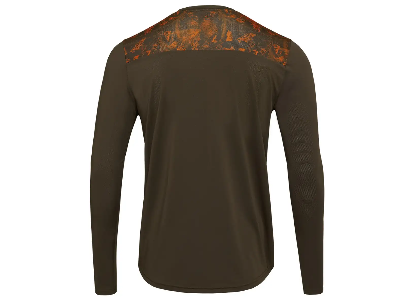 Silvini Ello Pánsky dres s dlhým rukávom Olive/Orange
