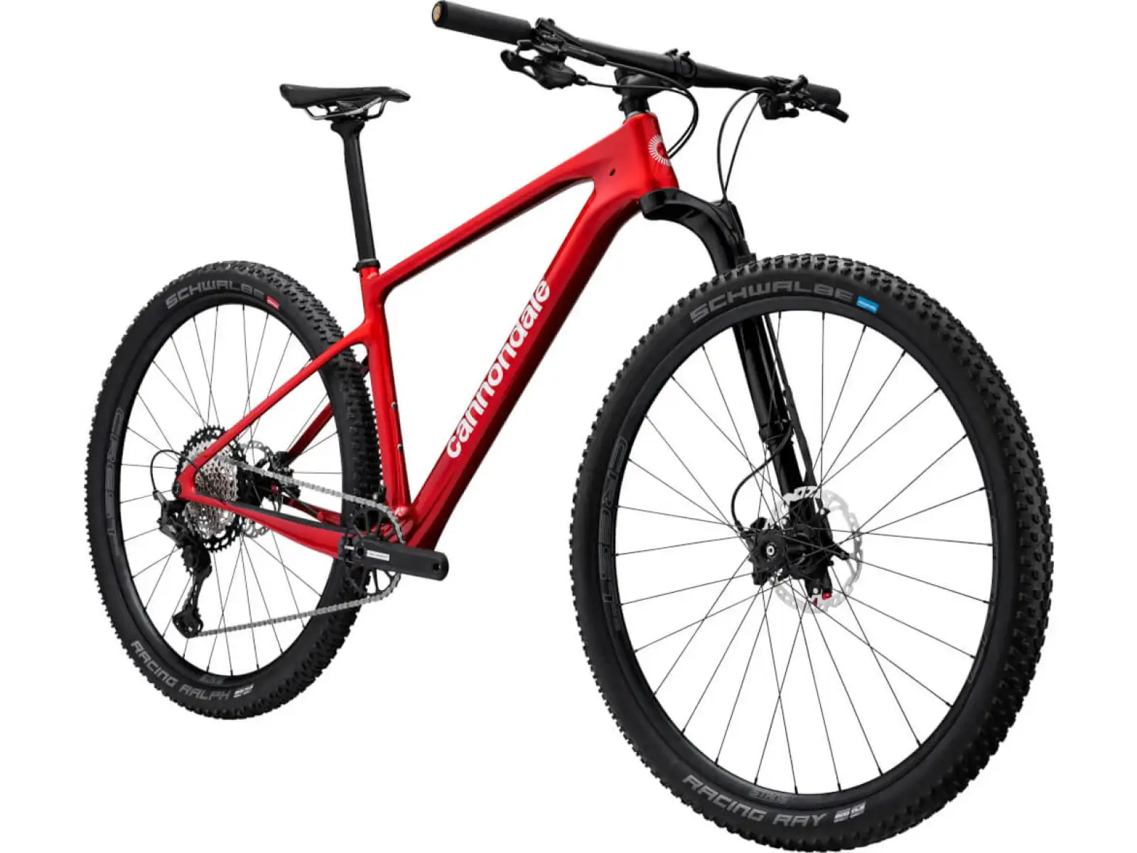 Cannondale Scalpel HT Carbon 2 horský bicykel Candy Red
