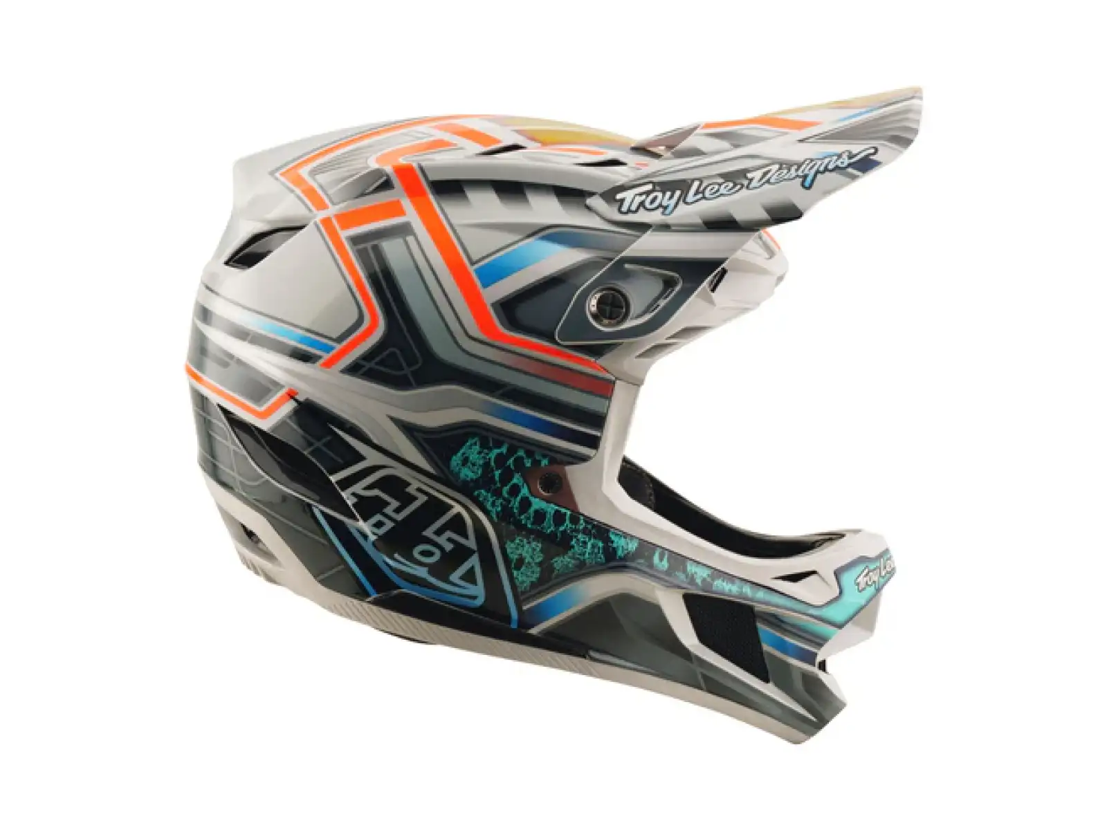 Troy Lee Designs D4 Composite prilba Lowrider Gray