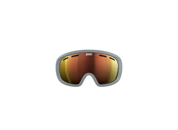 POC Fovea Mid lyžiarske okuliare Granite Grey/Partly Sunny Orange