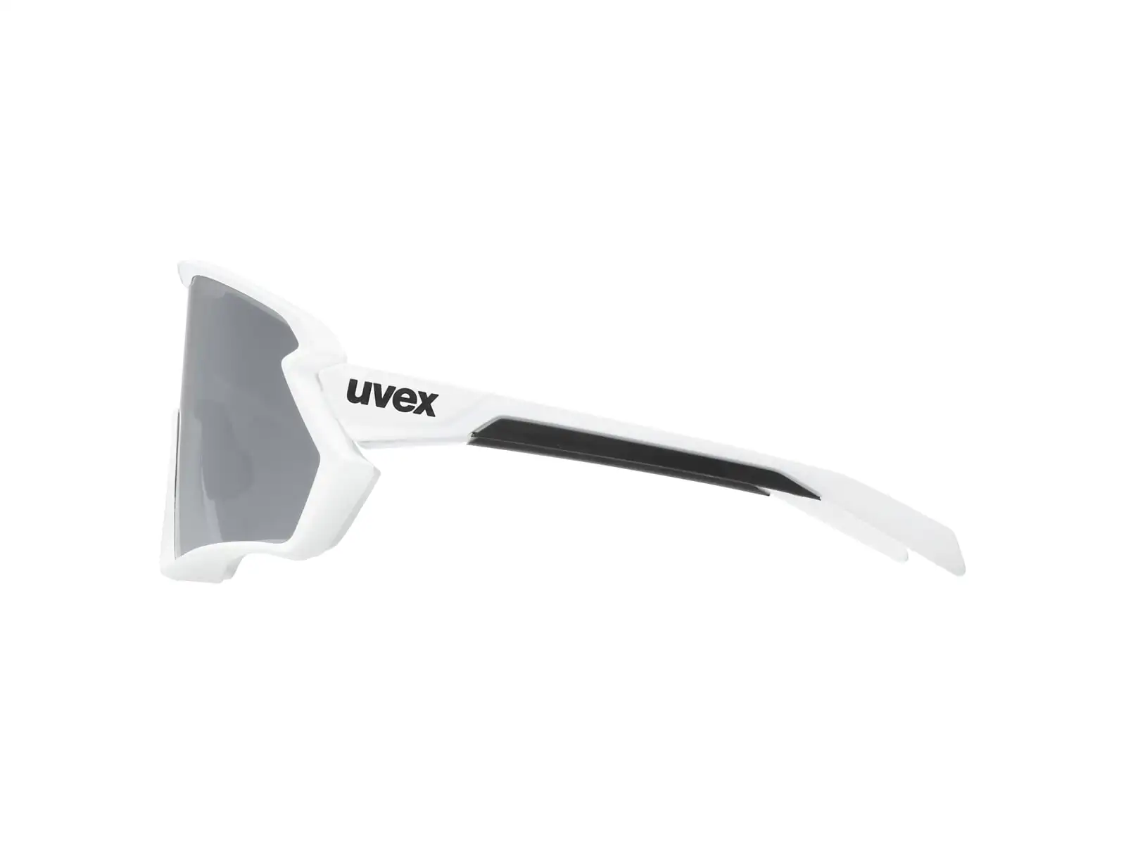 Uvex Sportstyle 231 2.0 okuliare biele/čierne matné/zrkadlové strieborné CAT. 2 + CAT. 0