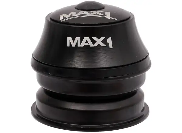 MAX1 1 1/8" semi-integrované hlavové zloženie čierne s venčekmi