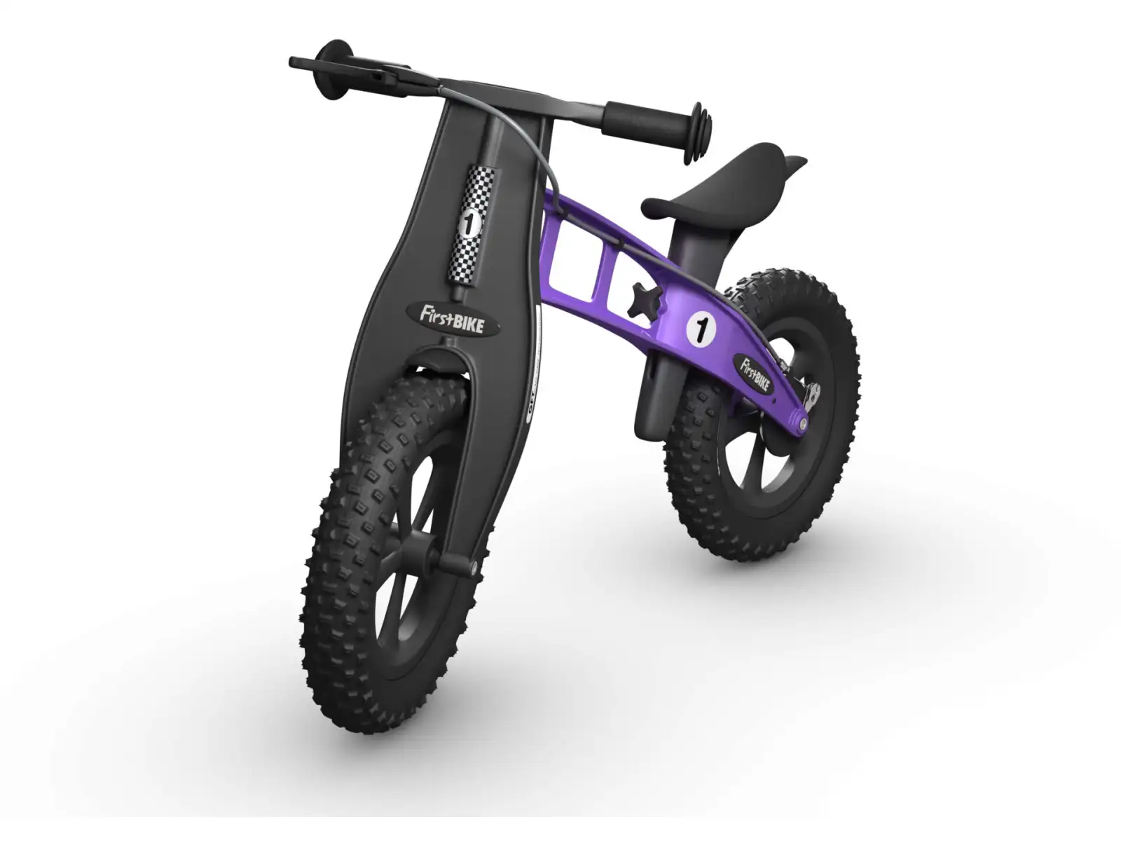 First Bike FAT detské odrážadlo Violet