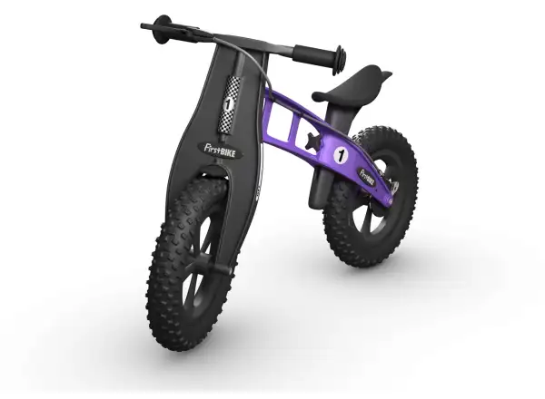 First Bike FAT detské odrážadlo Violet