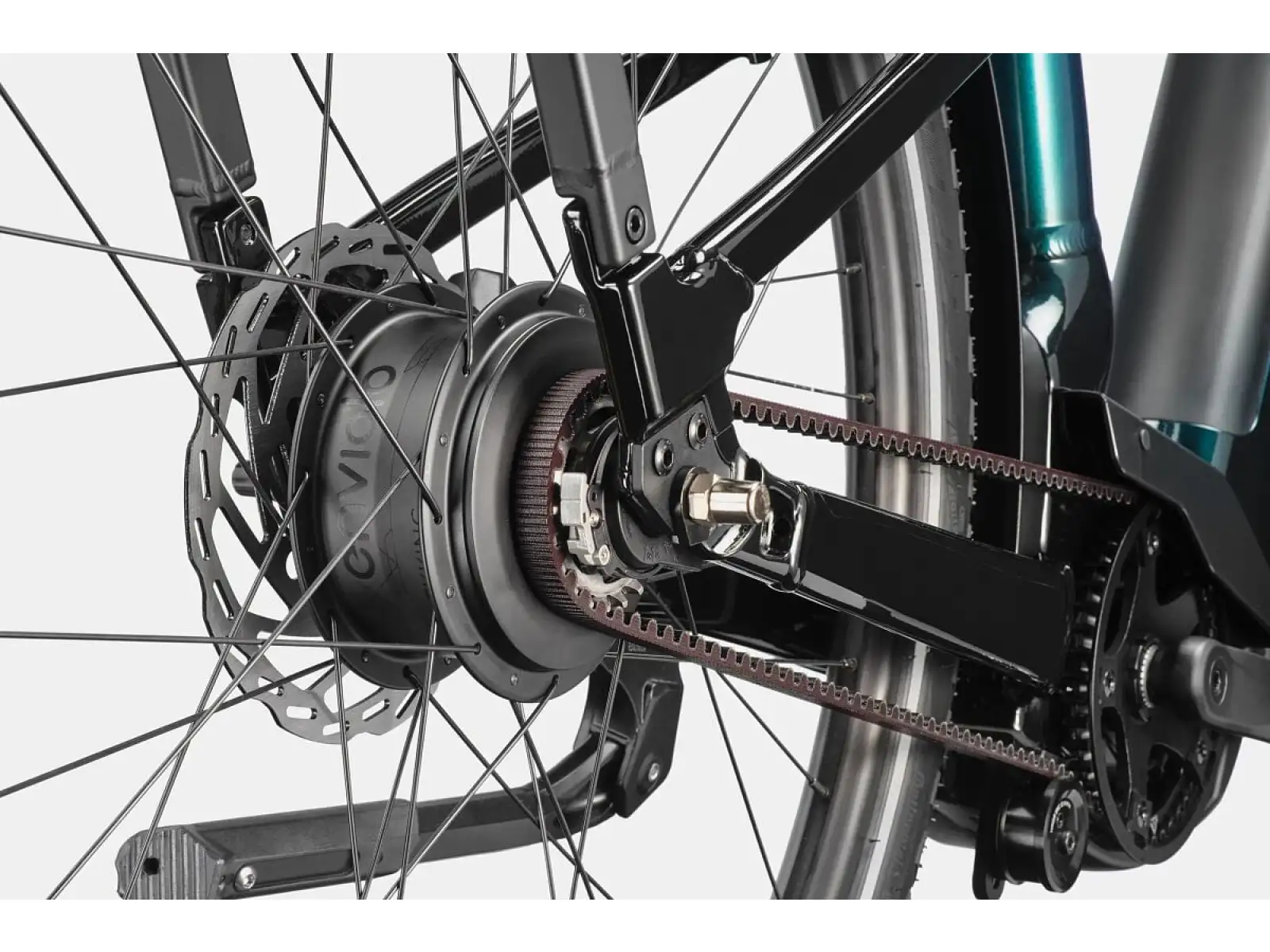 Cannondale Mavaro 1 LSTH Deep Teal nízkonástupový mestský elektrobicykel