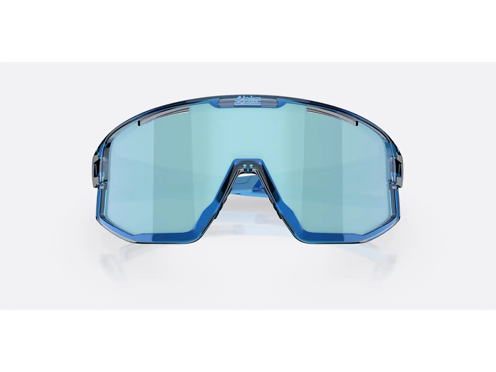 Bliz Fusion slnečné okuliare Transparent Blue/Smoke Ice Blue Multi