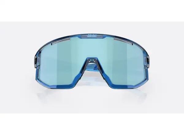 Bliz Fusion slnečné okuliare Transparent Blue/Smoke Ice Blue Multi