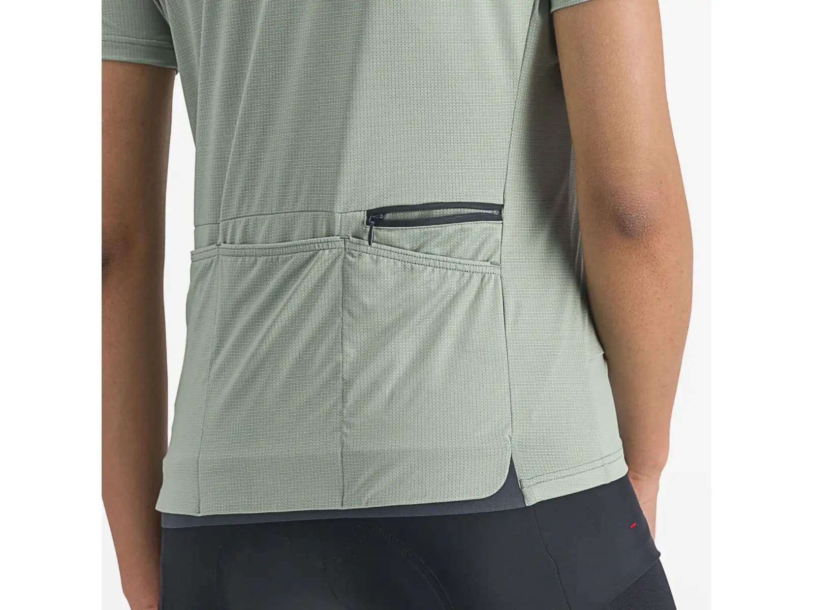 Castelli Unlimited Sentiero 2 dámsky dres krátky rukáv Defender Green