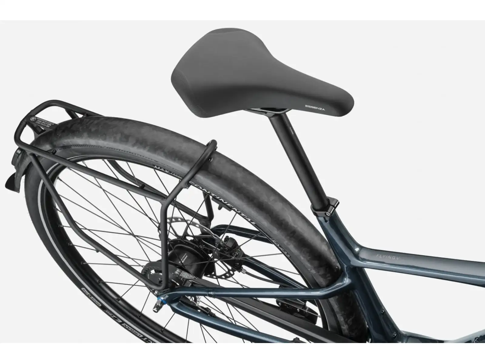 Cannondale FlyingV 2 Tungsten blue mestský ľahký elektrobicykel