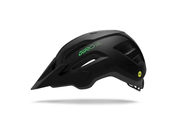 Giro Fixture II MIPS Youth detská prilba Mat Black/Vivid Green