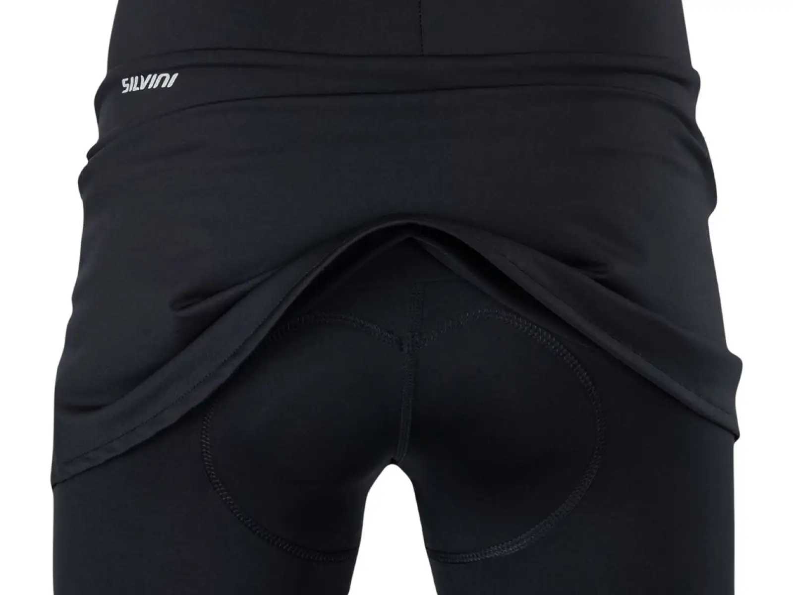Silvini Isorno Pro dámska MTB cyklistická sukňa black/charcoal
