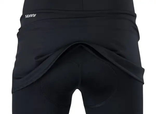 Silvini Isorno Pro dámska MTB cyklistická sukňa black/charcoal