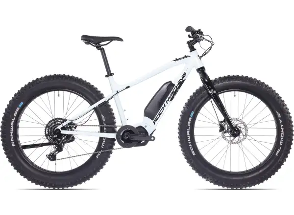 Rock Machine VYÖRY e50 S fatbike elektrobicykel Gloss White/Black VZORKA