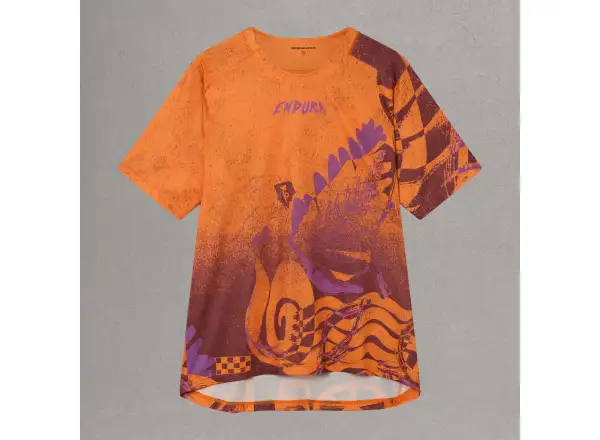 Endura Singletrack pánsky dres krátky rukáv Orange
