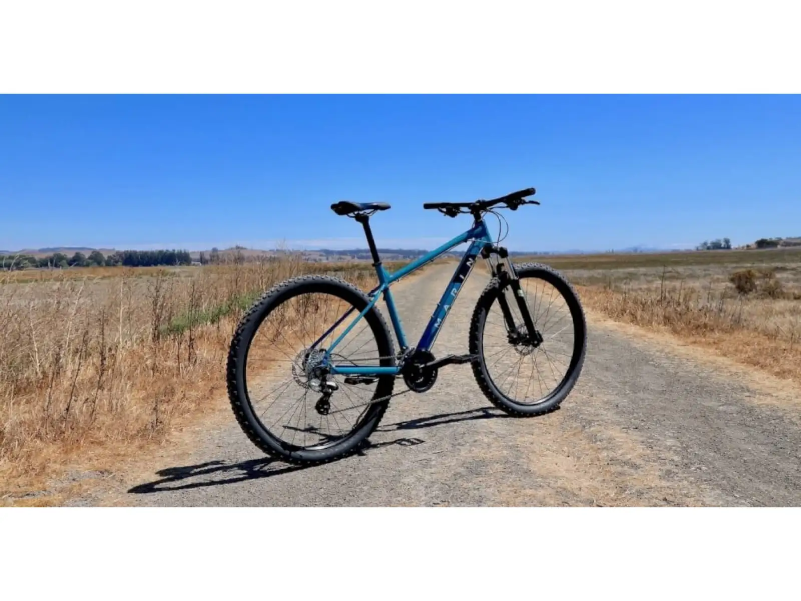 Horský bicykel Marin Bolinas Ridge 2 29" modrý/čierny/zelený/šedý