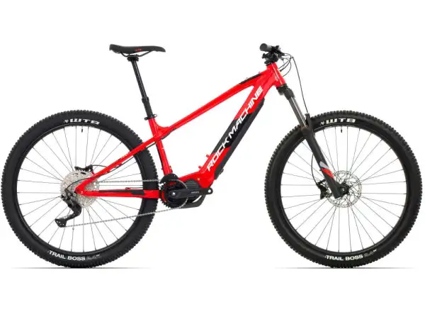 Horský elektrobicykel Rock Machine Blizz INT e40-29 lesklý červený/strieborný/čierny