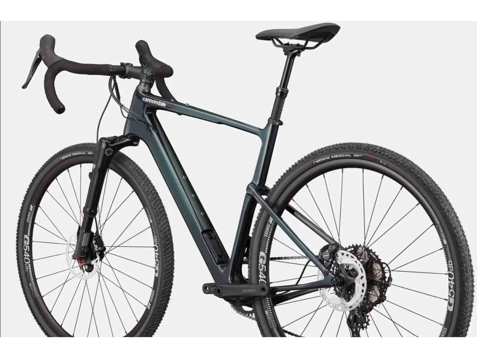 Cannondale Topstone Carbon 2 Lefty gravel bike Green vel. M