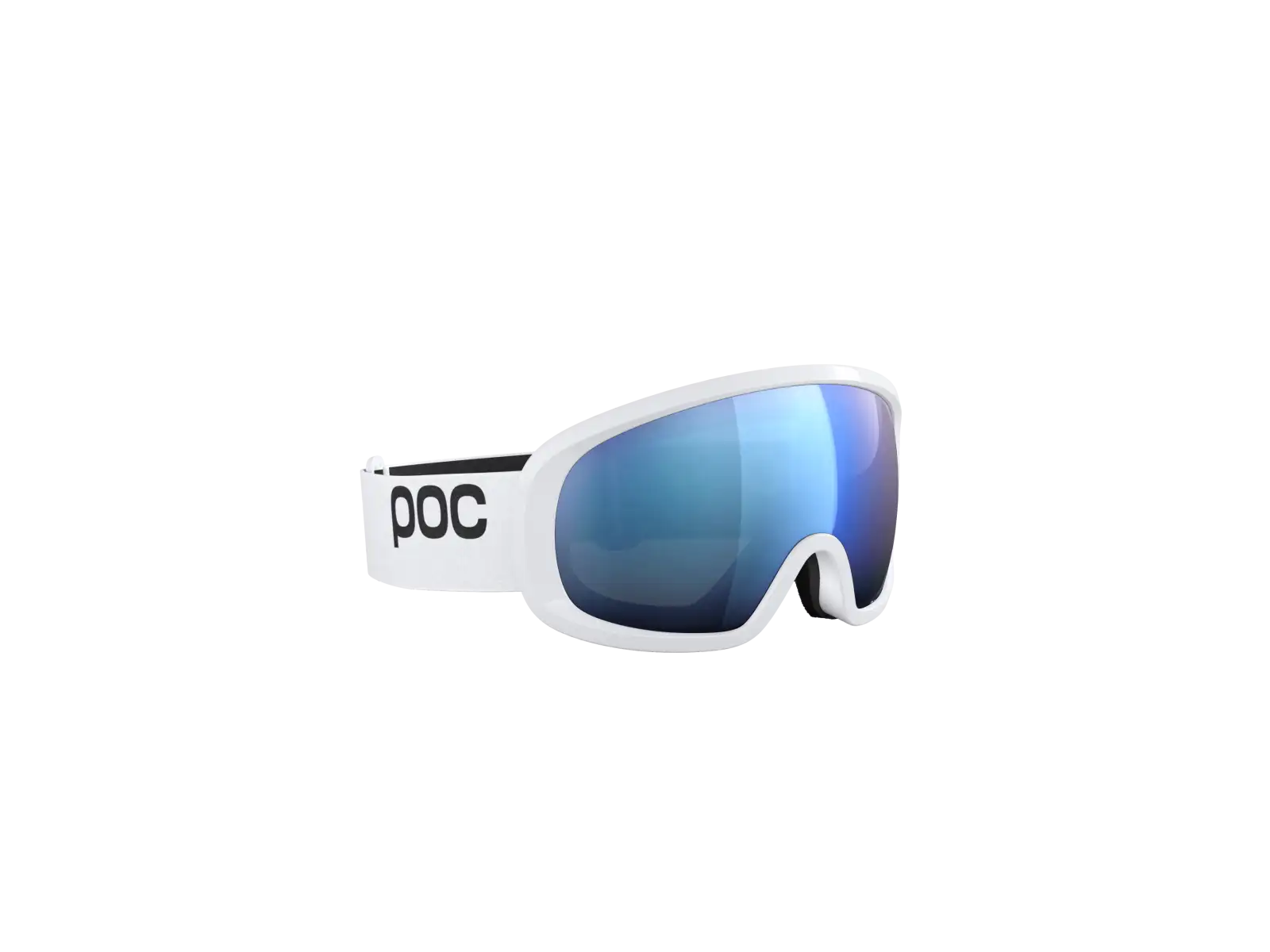 POC Fovea Mid lyžiarske okuliare Hydrogen White/Partly Sunny Blue