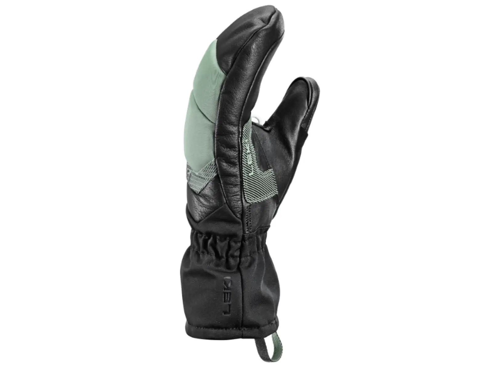 Leki Griffin Base 3D Women Mitt dámske palčiaky Black-Dusty Green