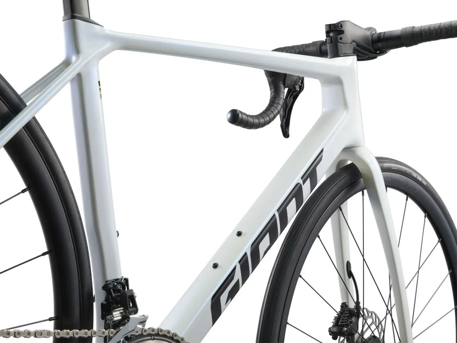 Cestný bicykel Giant TCR Advanced 2 KOM Illusion White