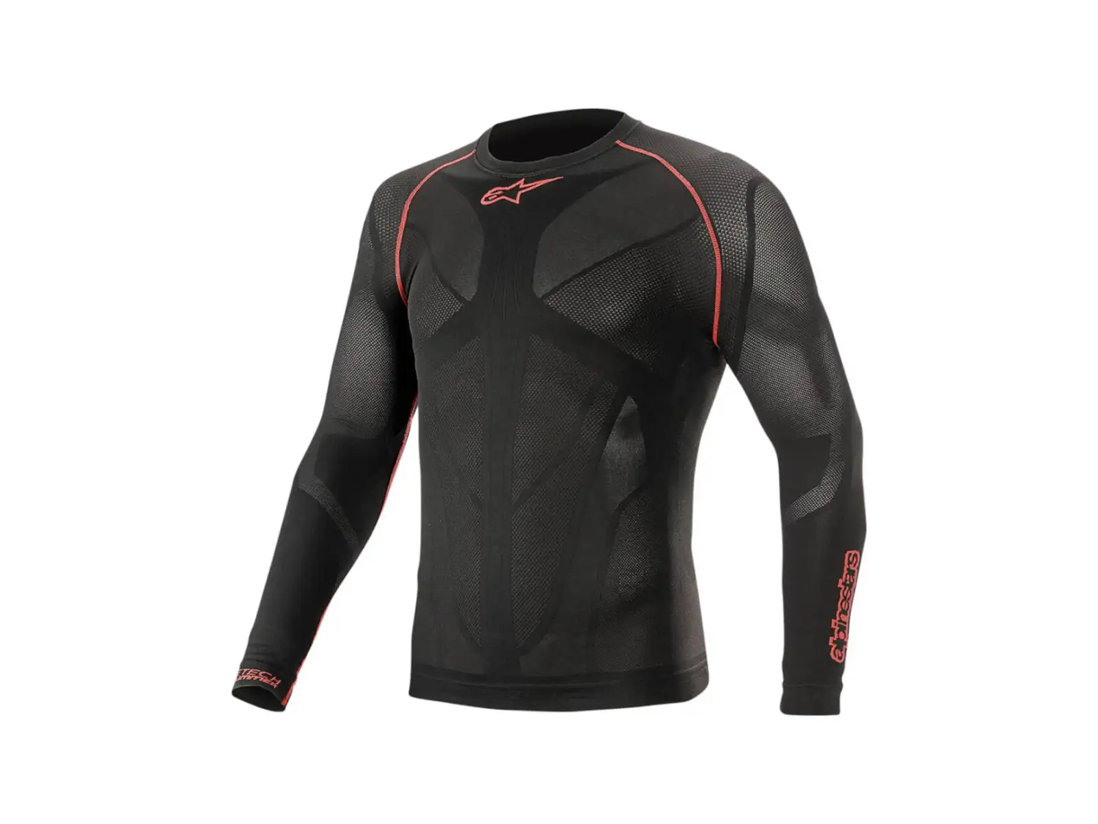 Alpinestars Ride Tech V2 pánsky dres s dlhým rukávom black/red